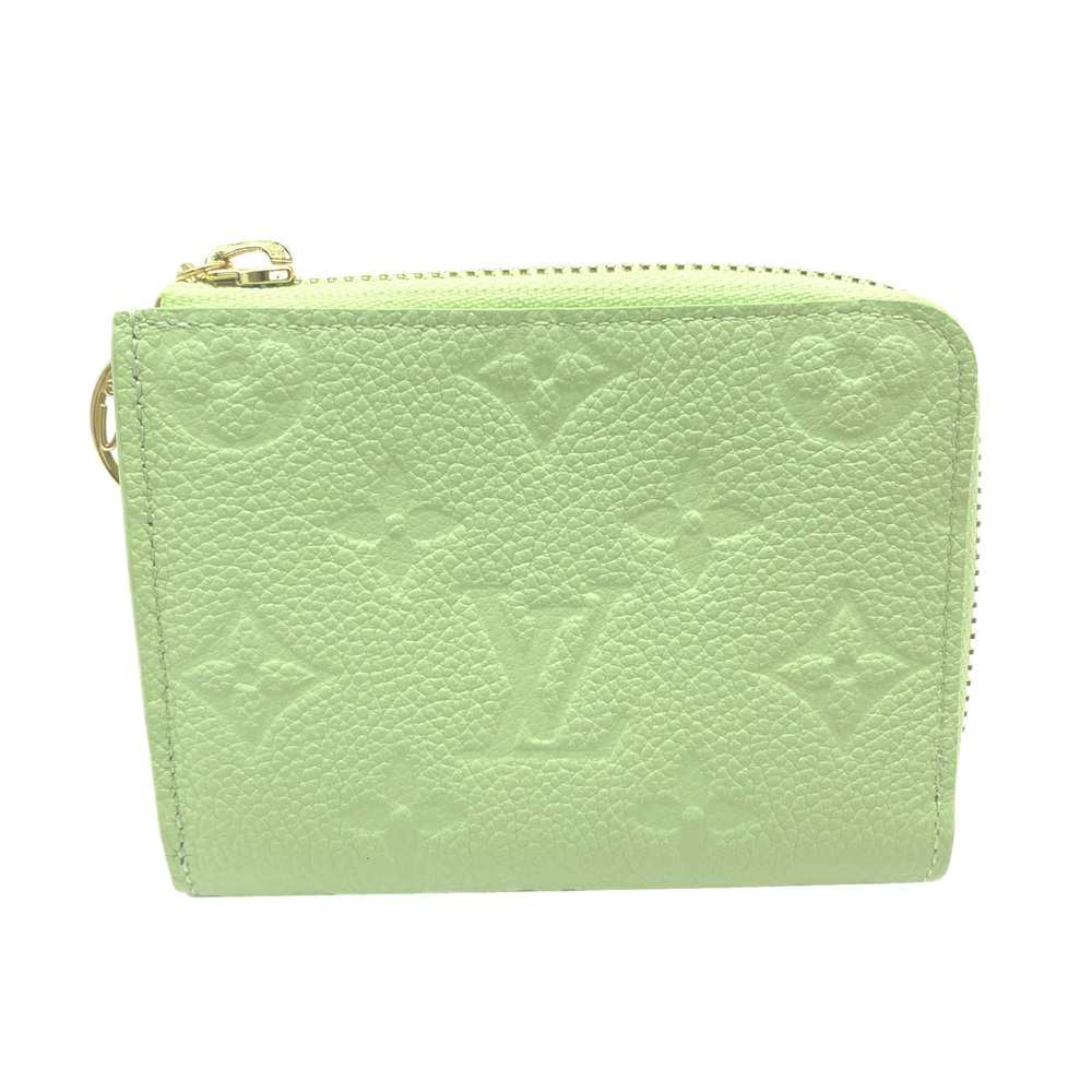 LOUIS VUITTON Monogram Empreinte Portefeuille Noir Compact M27670 Wallet/Coin...